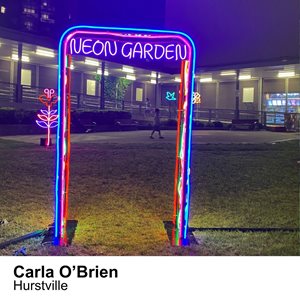 Neon light sculptures by Carla O’Brien