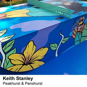 Keith Stanley Table tennis table