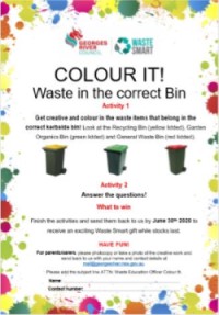 Waste colouring in competition