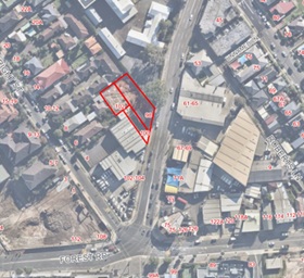 Aerial view of 98, 98A & 100 Forest Road, Hurstville