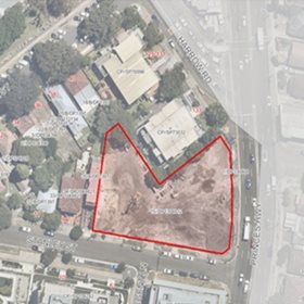 Aerial view of 1 Stanley Street, Kogarah