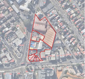 Untitled-5.jpg Aerial view of 61-75 Forest Road and 126 Durham Street, Hurstville (Landmark Square Precinct)