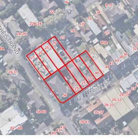 Untitled.jpg Aerial view of 25 Macquarie Place, Mortdale, 46-52 and 56 Pitt Street, Mortdale (Mortdale RSL)