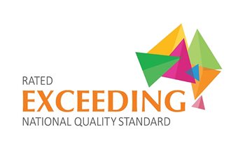 Logo for rated exceeding national quality standard