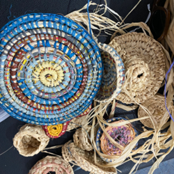 Image of weaving artwork