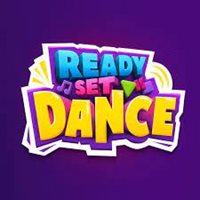 ready set dance logo in a purple background